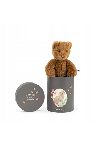 Moulin Roty Jucărie de pluș ursuleț ARTHUR în cutie decorativă 680037