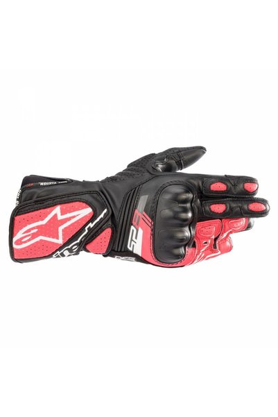 NO BRAND MĂNUȘI ALPINESTARS LADY STELLA SP-8 V3 NEGRU/ALB/ROZ DIVA [Mărimea S]