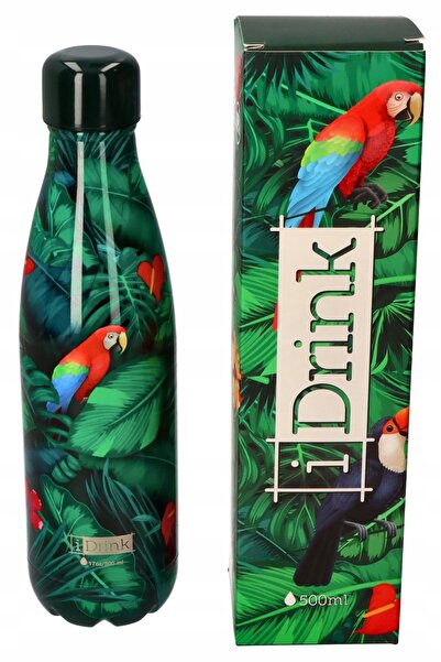 NO BRAND Termos pentru copii din oțel inoxidabil, pentru băuturi tropicale, 0,5l