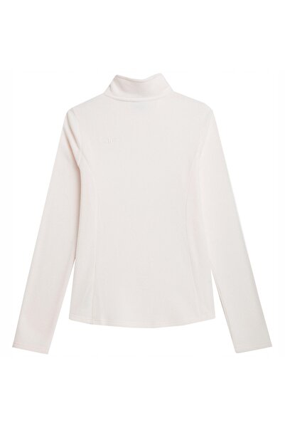4F Hanorac din fleece pentru femei F031 crem R. 2XL