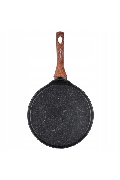 FLORINA Tigaie pentru clătite Pancake Pan Master Negru 26cm Aluminiu Marmură