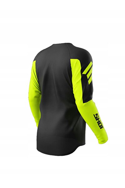 NO BRAND SHOT RACING BLUZA DRAW PRIVATE GALBEN NEON [Mărimea L]