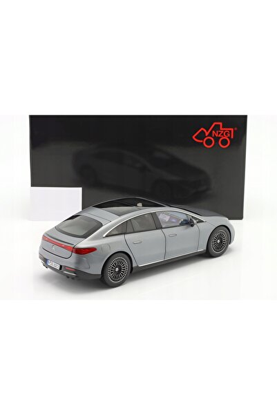 NO BRAND NZG MERCEDES-BENZ EQS 2021 Gri Selenite met. 1:18