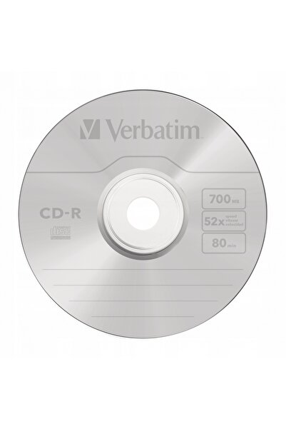 Verbatim CD-R 700MB 80 minute, set de 25 bucăți, AZO Crystal! !
