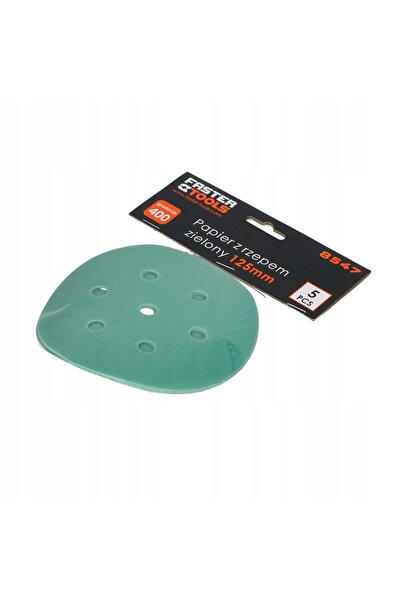 NO BRAND FASTER TOOLS hârtie abrazivă cu prindere Velcro verde 125mm granulaț...