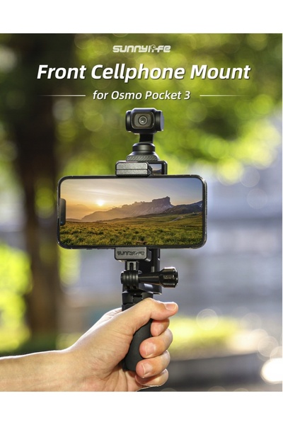 SunnyLife Suport reglabil pentru telefon cu cameră pentru DJI Osmo Pocket 3 -...