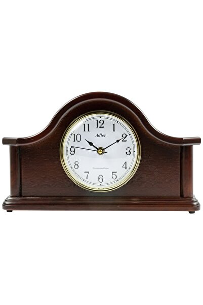 adler 22129 - 35x21cm - NUT - Ceas de șemineu din lemn