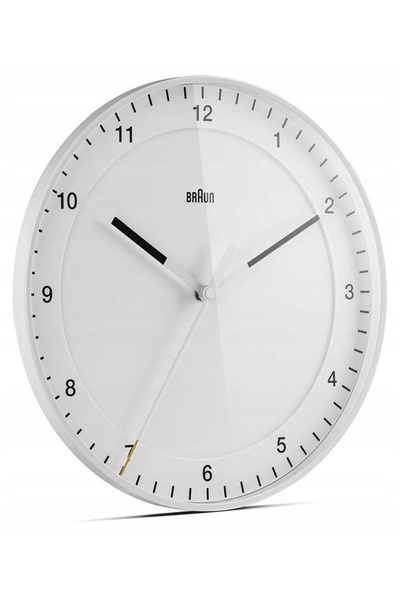 Braun BC17W - 30cm - ALB - Ceas de perete