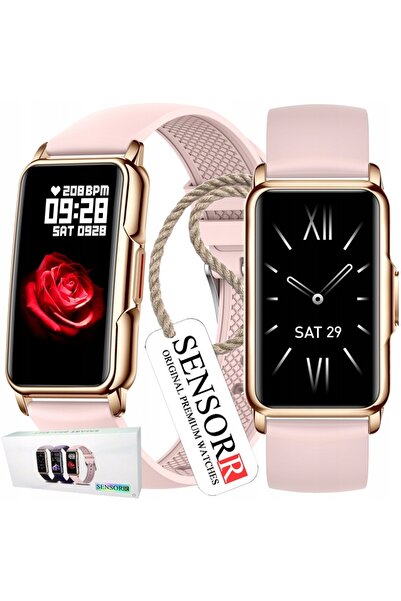 SENSORR Ceas elegant de damă, smartwatch, brățară inteligentă pentru femei, m...