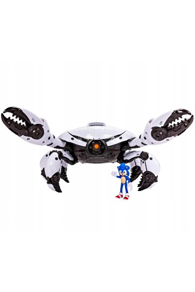 Jakks Pacific SONIC THE HEDGEHOG 3 FILM SET JAKKS BATTLE CRAB MECH + FIGURINĂ...