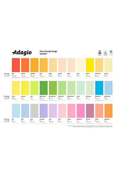 NO BRAND Hârtie ksero colorată de birou Rey Adagio A4 80g 500 coli verde înch...