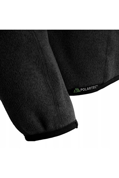 Alpinus Hanorac din fleece polar negru, călduros, bărbați, Polar PolarTec Bar...