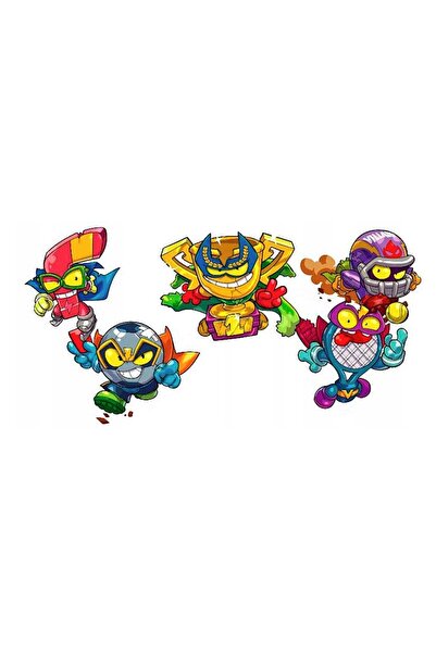 NO BRAND SUPER ZINGS 8 THINGS CUTIE DE METAL + 5 FIGURINE