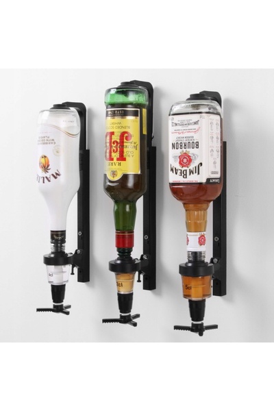 HENDI Suport de bar pentru sticle, fixat pe perete