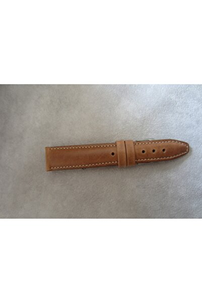 NO BRAND LAVVU Classic LSKUE20 - 20 mm - BRONZ MEDIU - Curea de ceas din piele