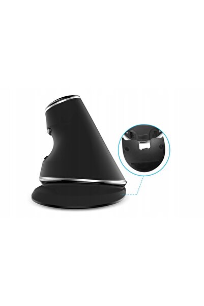 Delux Mouse optic wireless vertical ergonomic GAMING pentru jocuri