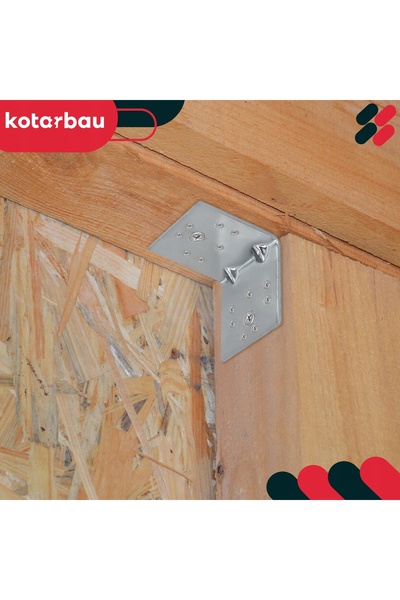 NO BRAND Set de colțare de construcție 50x50x50mm ranforsate, 50 de bucăți