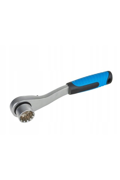 GEKO Set de chei tubulare cu clichet din oțel CrV 10-24mm G13552