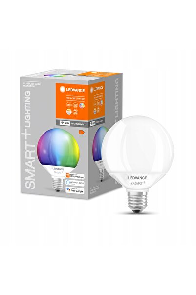 Ledvance Bec Osram SMART+ WIFI G95 100 14W E27 RGBW