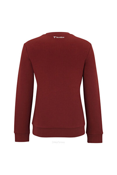 NO BRAND Hanorac de tenis Tecnifibre Team Sweat, bordo, mărimea XS