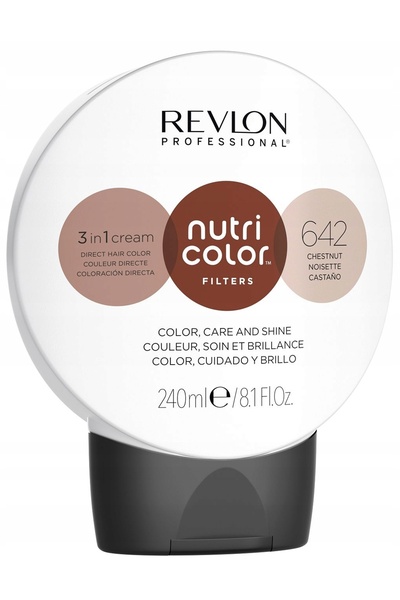 NO BRAND Revlon Nutri Color Filters 642 Toner Castaniu 240 ml