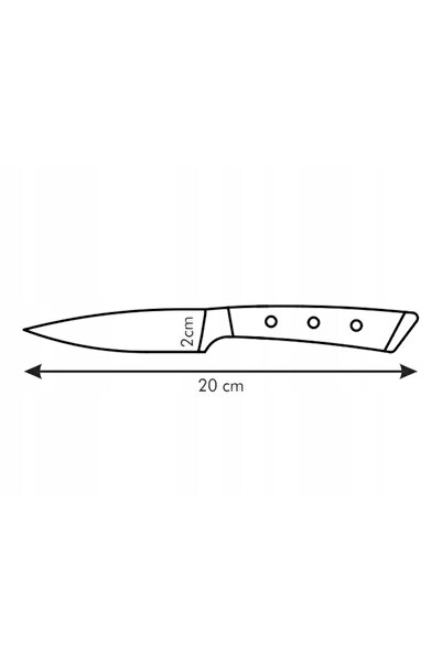 NO BRAND Cuțit din oțel multifuncțional TESCOMA AZZA 9 cm