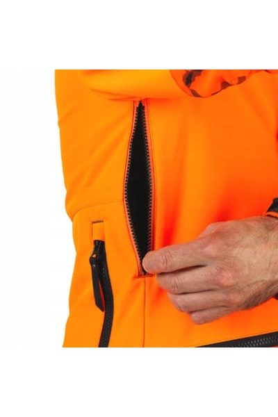 NO BRAND Jachetă softshell de vânătoare SOLOGNAC 500 fluo