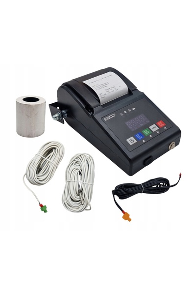 NO BRAND Înregistrator de temperatură ESCO DR201 cu port USB + 2 senzori + Ce...
