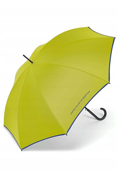 NO BRAND Umbrelă de soare lungă automată Benetton Long AC - verde Grenoble