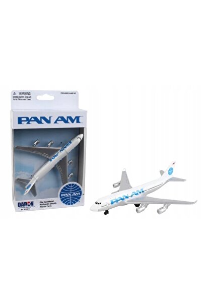 NO BRAND MODEL BOEING 747 JUMBO JET PANAM - PPC 1/400 JUCĂRIE CE