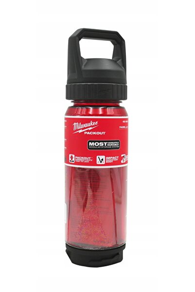 Milwaukee PACKOUT RED 740ml STICLA DE APĂ 4932498636