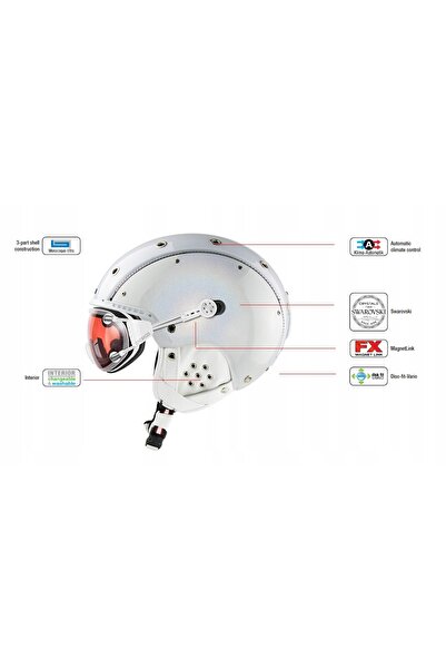 Casco Casca de schi SP-3 Limited Gri Cald Cameleon - L 58-62