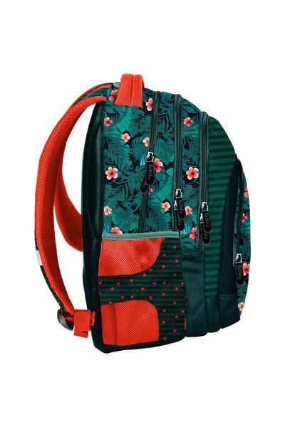 NO BRAND Rucsac școlar pentru fete, portocaliu, Aloha BeUniq, clasele 5-8