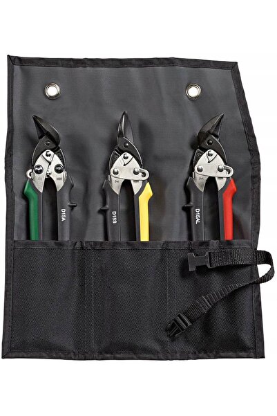 Erdi SET FOARTE DE TĂIAT TABLĂ METALICĂ IDEAL, 3 BUCĂȚI ETUI - BY DSET15