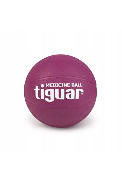 tiguar Minge medicală 1kg pentru exerciții Crossfit, antrenament fitness, Plum
