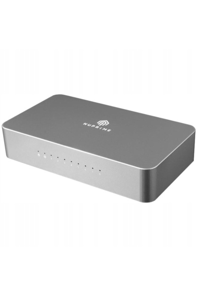NO BRAND Switch de rețea Gigabit cu 8 porturi pentru streaming NUPRIME OMNIA ...