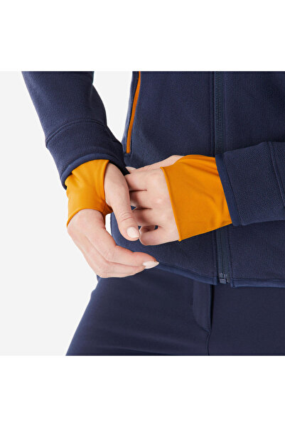 NO BRAND Quechua SH500 Fleece călduros de damă pentru drumeții montane