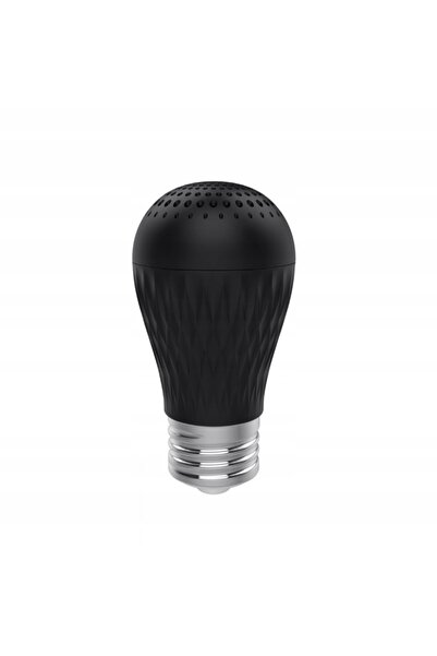 NO BRAND Boxă pentru Ghirlandă E27 în loc de bec Bluetooth negru