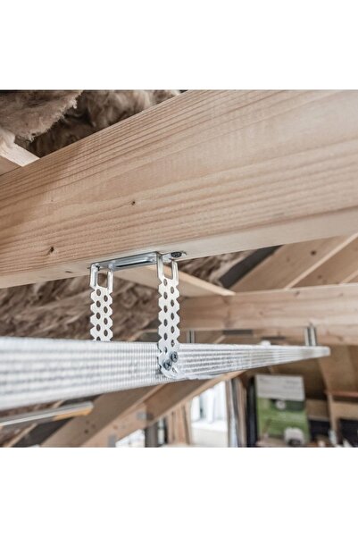 BUDMAT Suport pentru tavane suspendate ES 60/225mm plat 0,8mm 100 bucăți