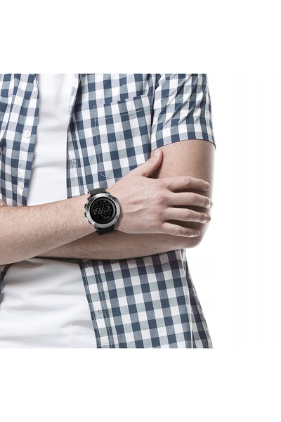 Skmei Ceas electronic bărbătesc cu alarmă 12/24 ore