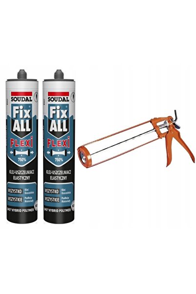 Soudal 2x Adeziv elastic FIX ALL FIXALL FLEXI Gri