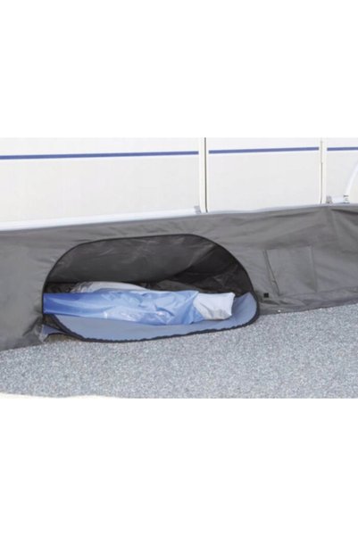 NO BRAND Husă de protecție împotriva vântului Fartuch pentru rulotă de campin...