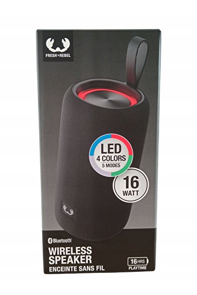 NO BRAND Boxă portabilă Bluetooth FRESH 'N REBEL 1ARB700SG negru 16W