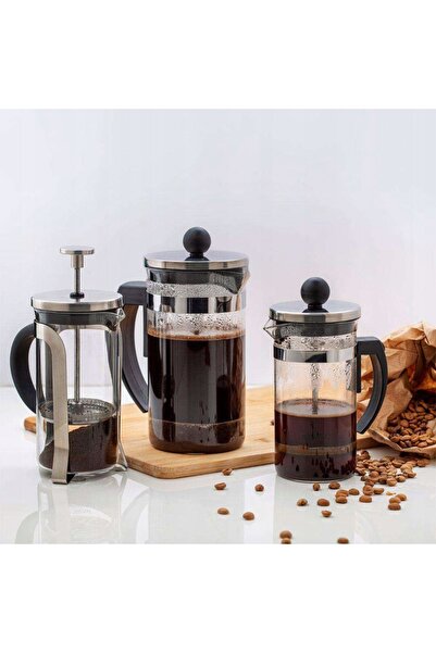 Nava Cafetieră tip piston, din sticlă, 0,6 l, K3