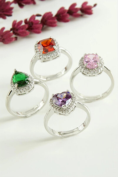 SORA GROUP Mixed Luxury Zircon Stone Serious Relationship Ring