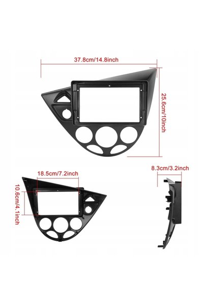 NO BRAND FORD FOCUS MK1 1998-2004 CADRU DE MONTAJ PENTRU RADIO DE 9 INCH