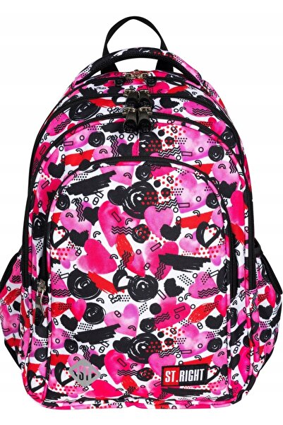NO BRAND Rucsac școlar cu multiple compartimente St. Mayevsky multicolor 22 L