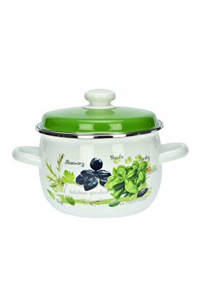 NO BRAND SET DE VASE EMALIA PISCĂ DE PEȘTE IARBA EMALIZATE 6 PIESE