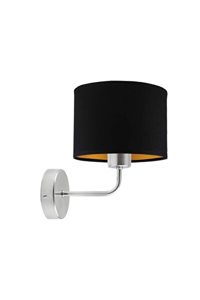 NO BRAND Aplică de perete cu abajur negru, LED E27, modernă și elegantă