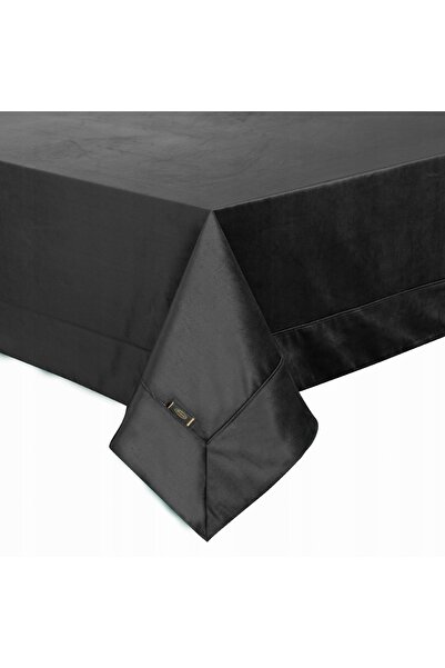 NO BRAND FATĂ DE MASĂ VELVET 145 X 180 CM NEGRU